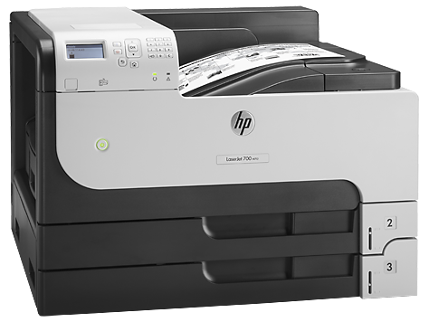 Máy in HP LaserJet Enterprise M712n, Laser trắng đen khổ A3 (CF235A)